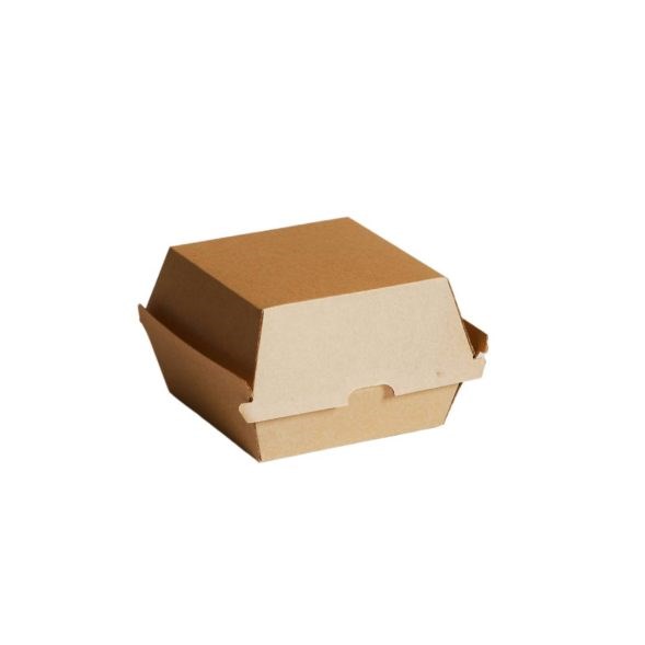 Premium Enviro Burger box - Kraft (300/CTN)